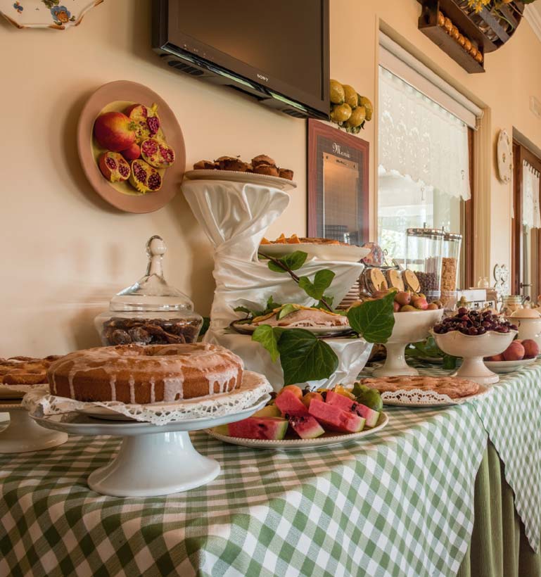la colazione dell'Agriturismo Salinola ad Ostuni