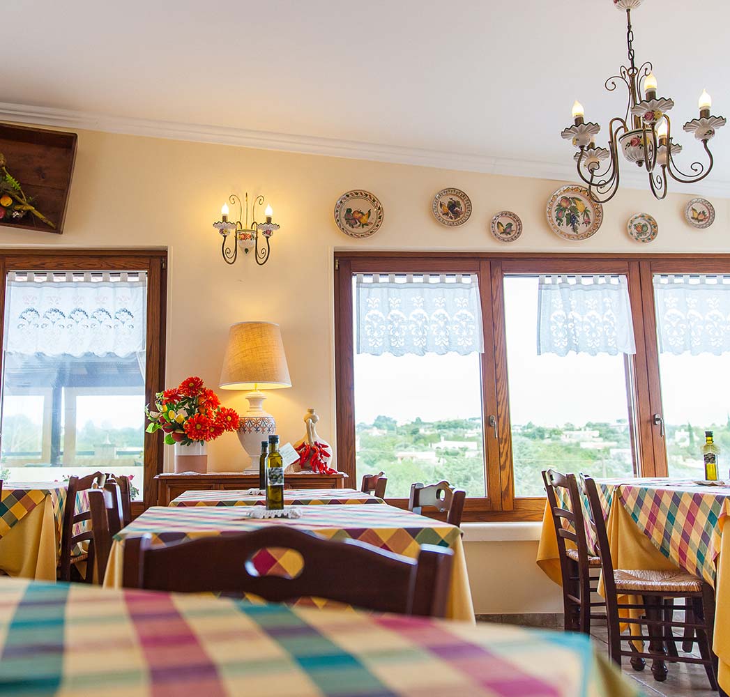 Restaurant in Ostuni, Puglia