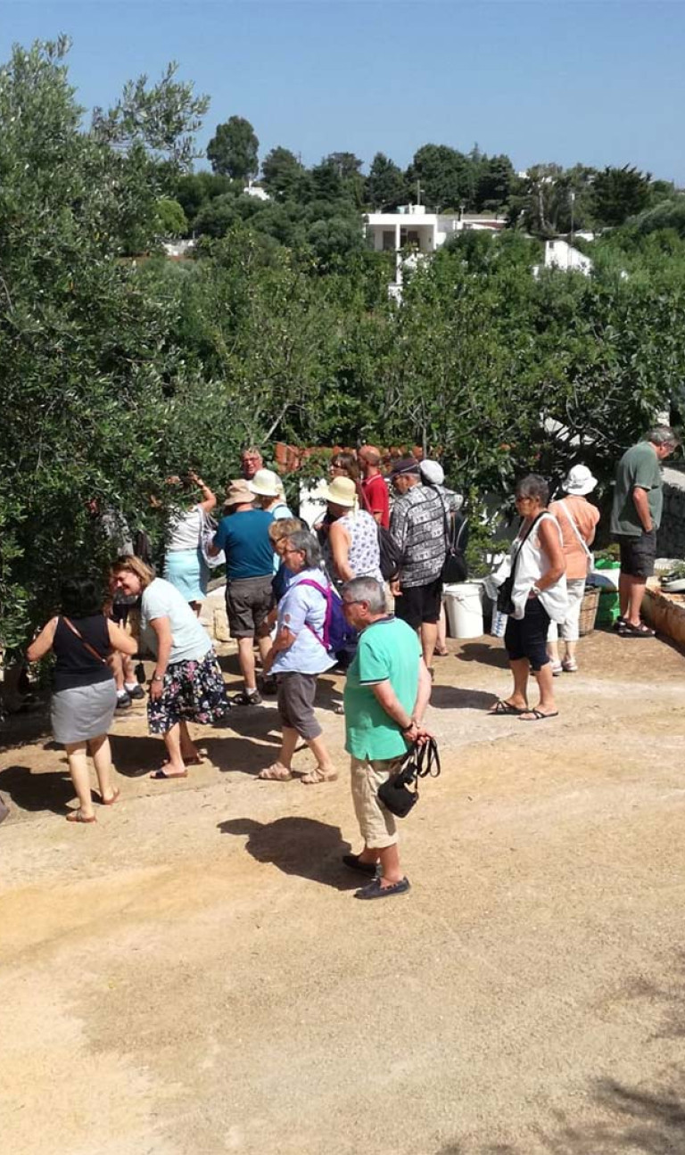 Gruppo di Ospiti col Camper 
