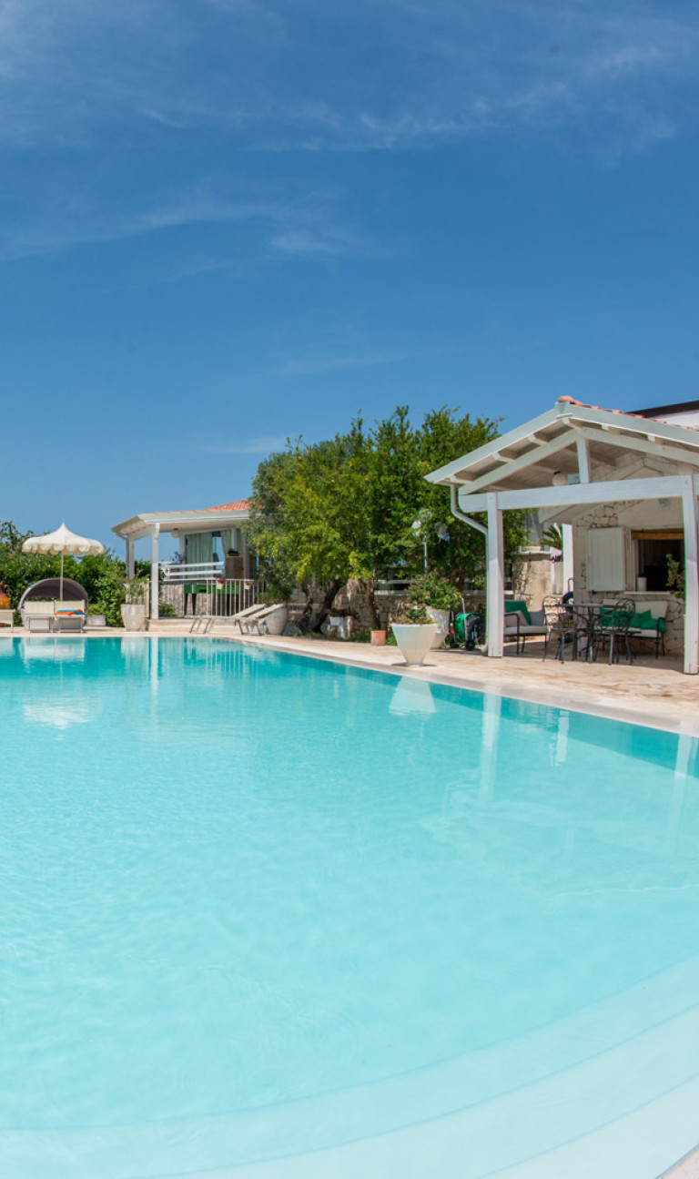 Ampia Piscina nel Giardino dell'Agriturismo