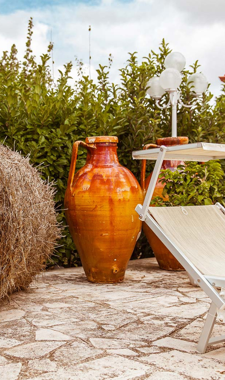 Lettini nel Giardino dell'Agriturismo