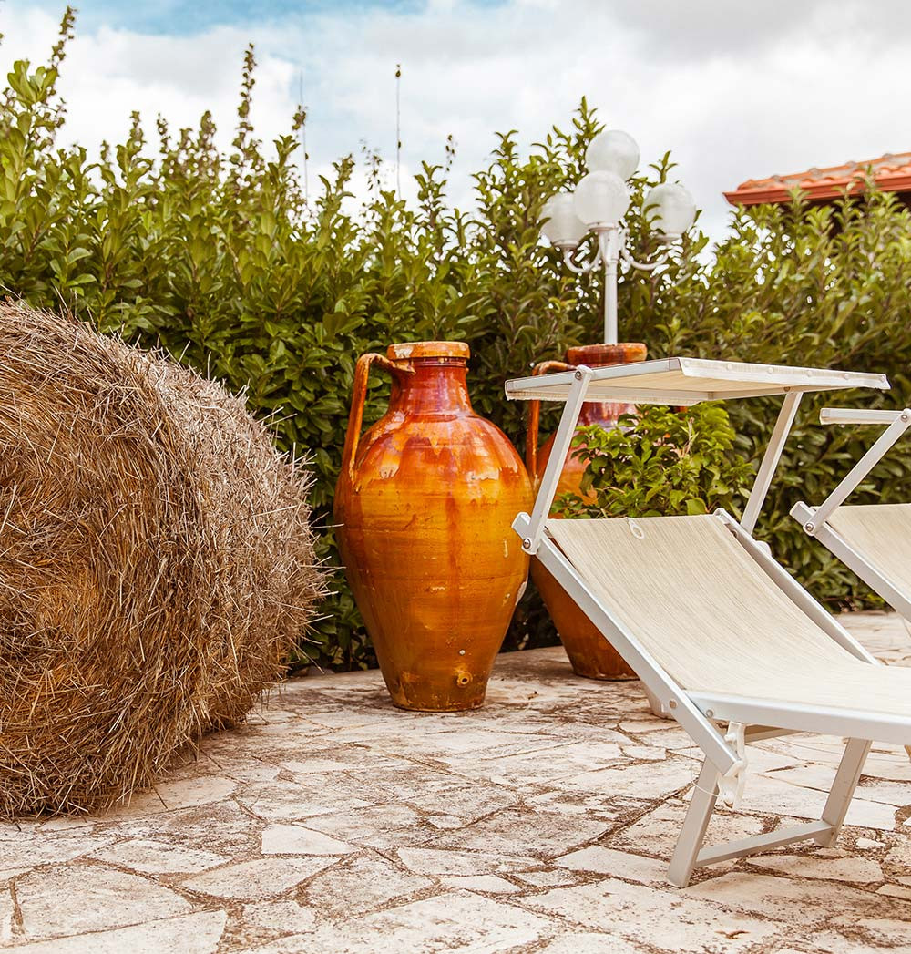 Lettini nel Giardino dell'Agriturismo