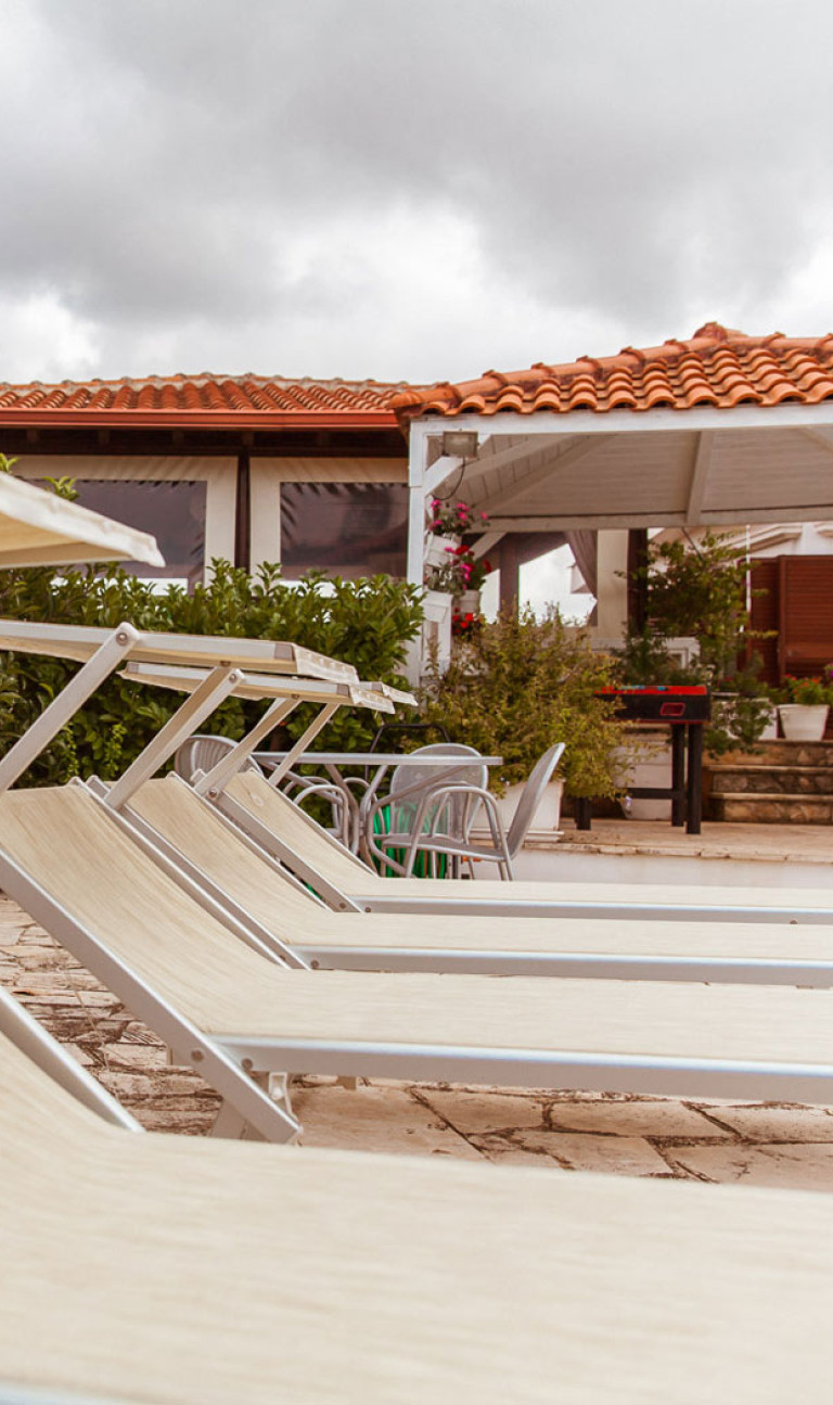 Lettini prendisole dell'Agriturismo