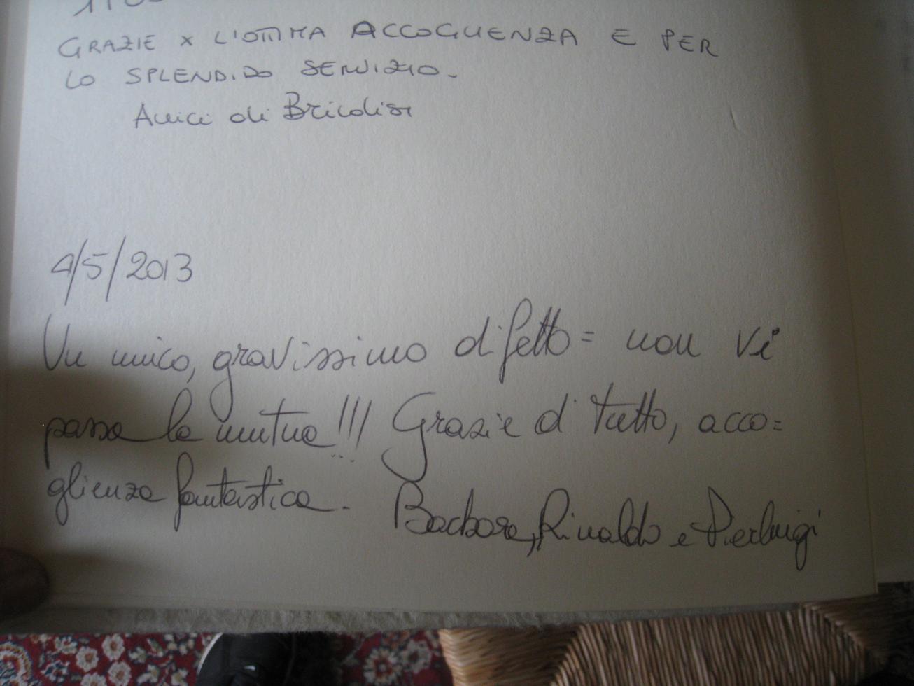 Guests who recommend their holiday in Apulia - Agriturismo Salinola Ostuni 17